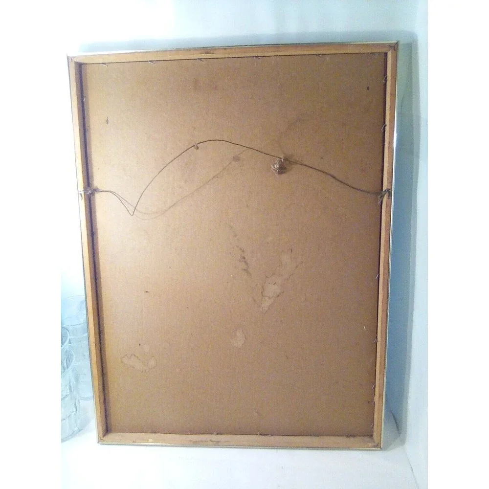 Vintage VAT 69 Golden Light Gold Blended Scotch Whisky Bar Pub Dive Wall Mirror